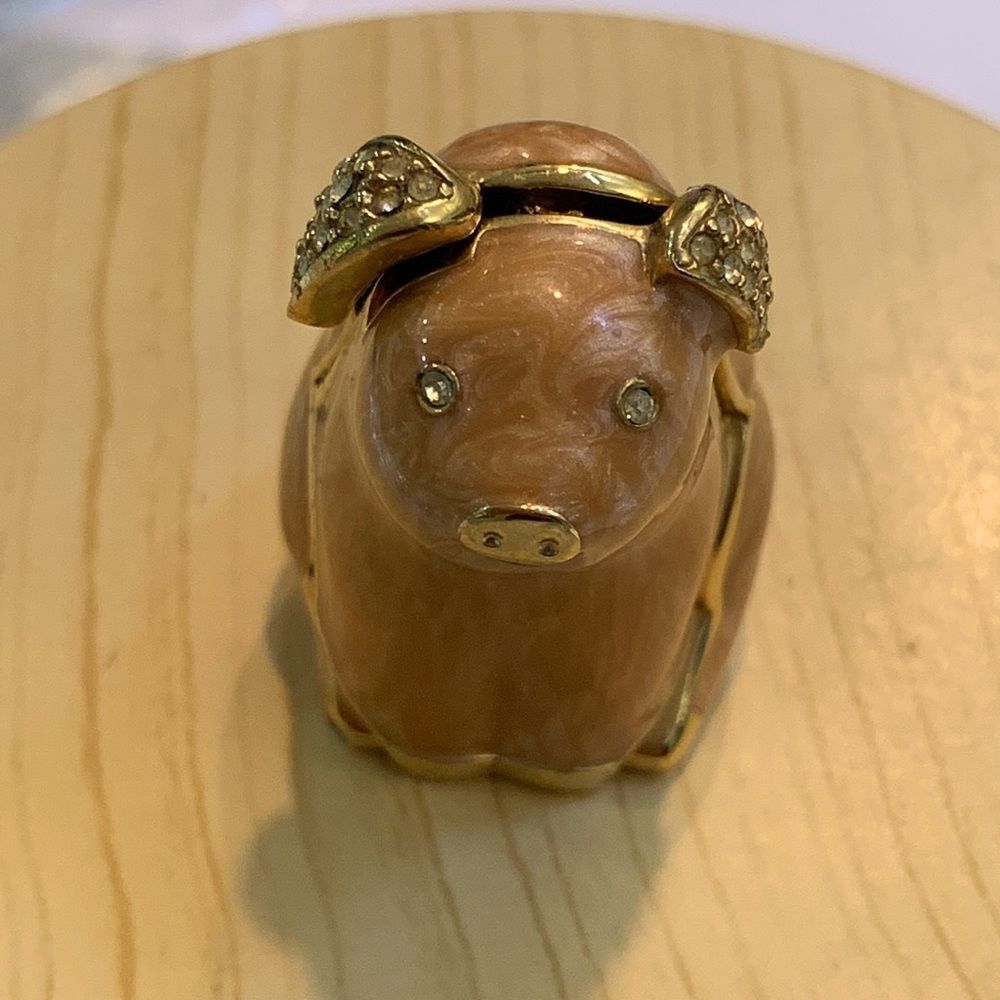 Vintage Estee Lauder Pig Heaven Compact
